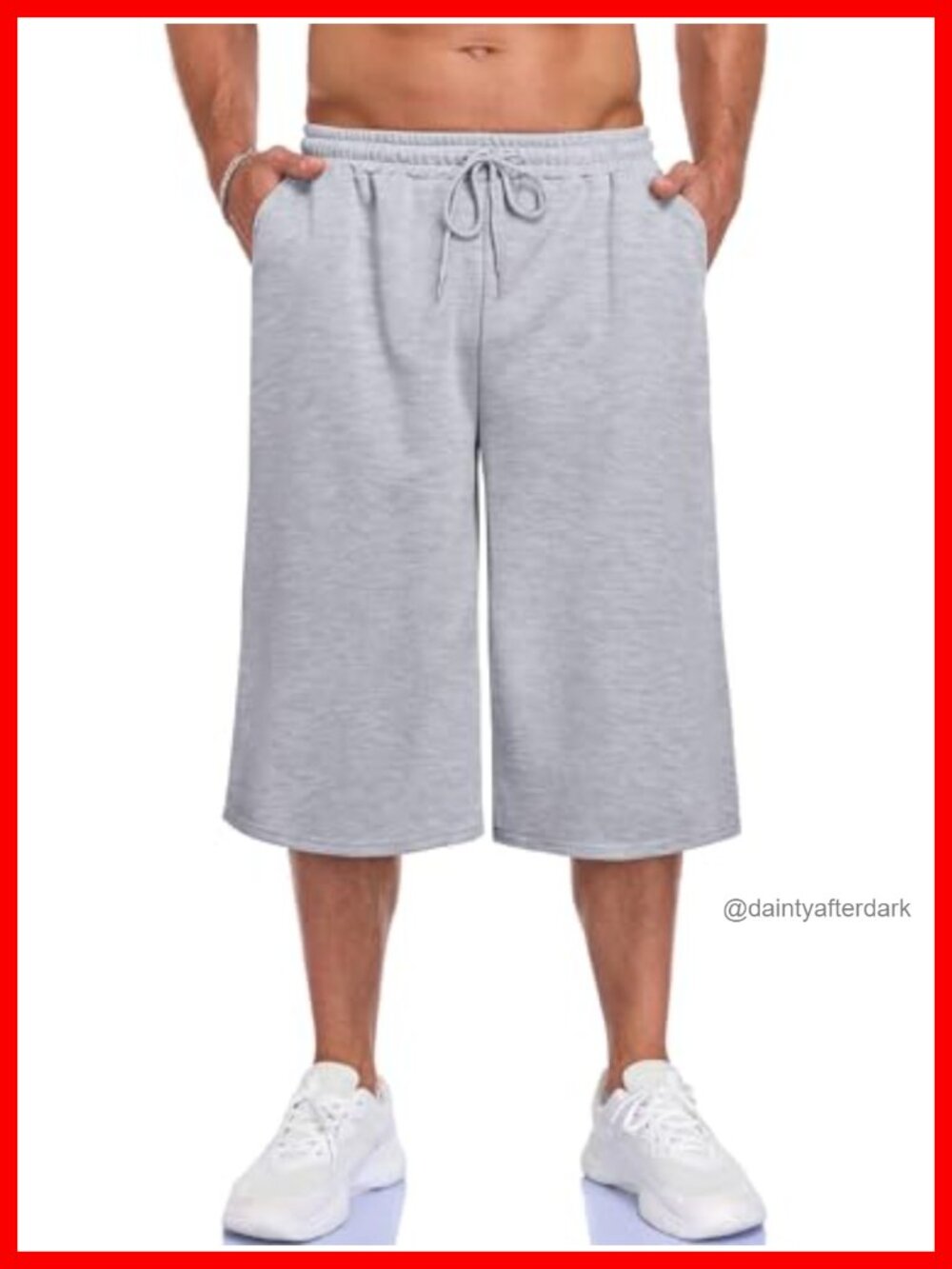 Baggy Sweat Shorts for Men with Pockets Athletic Basketball Lounge